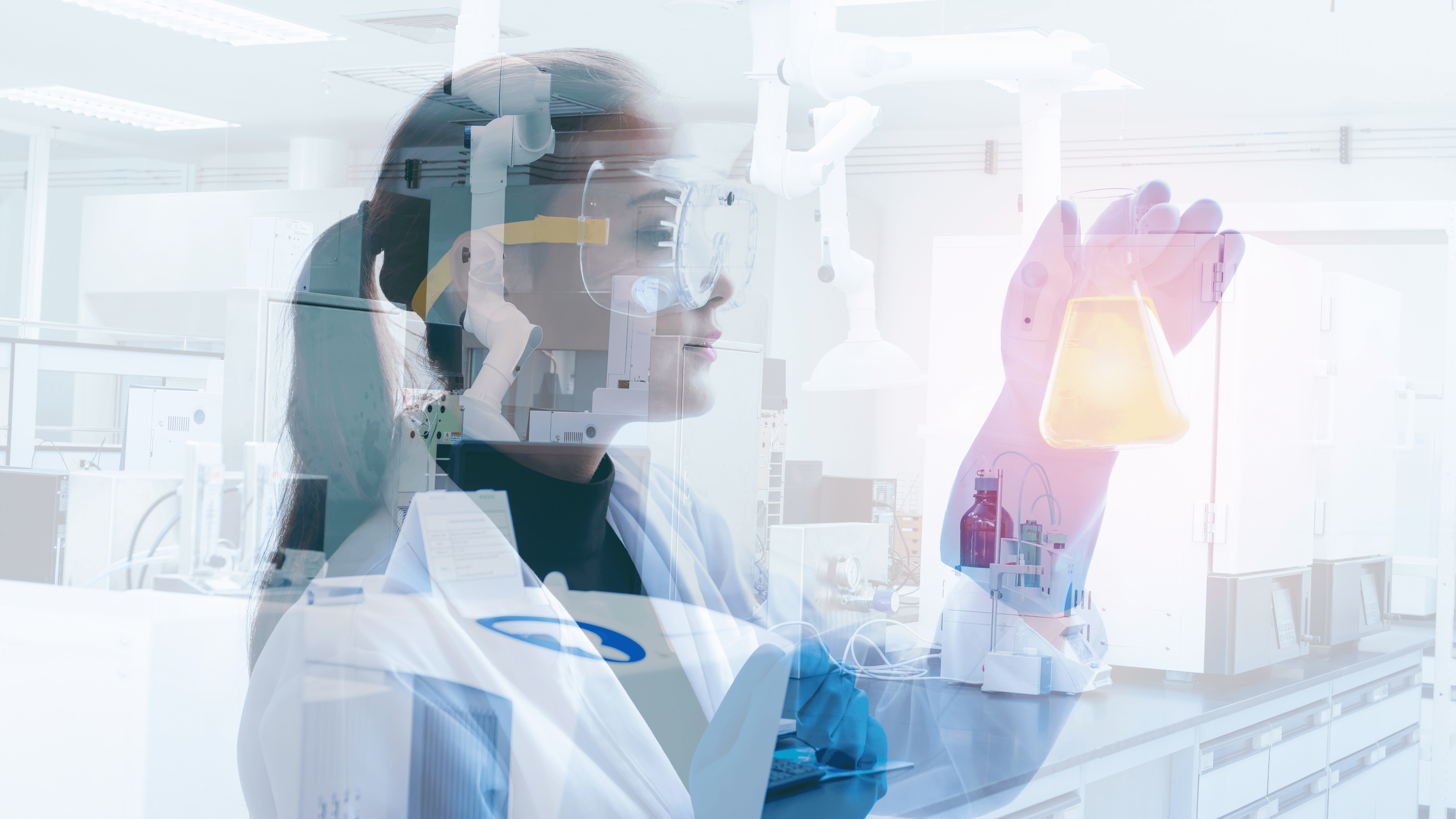 Automated cGMP supplement production line inside the Enova Science facility in Florida
